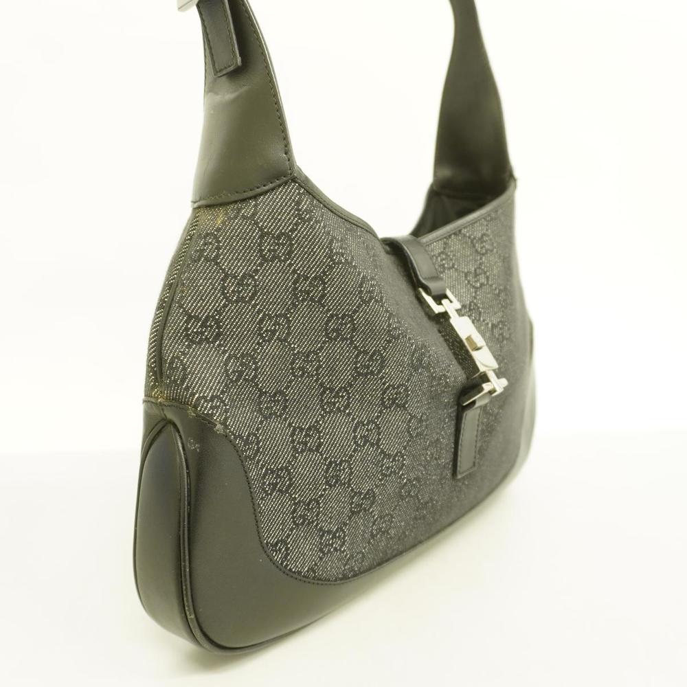 Gucci Denim Black Jackie Handbag
